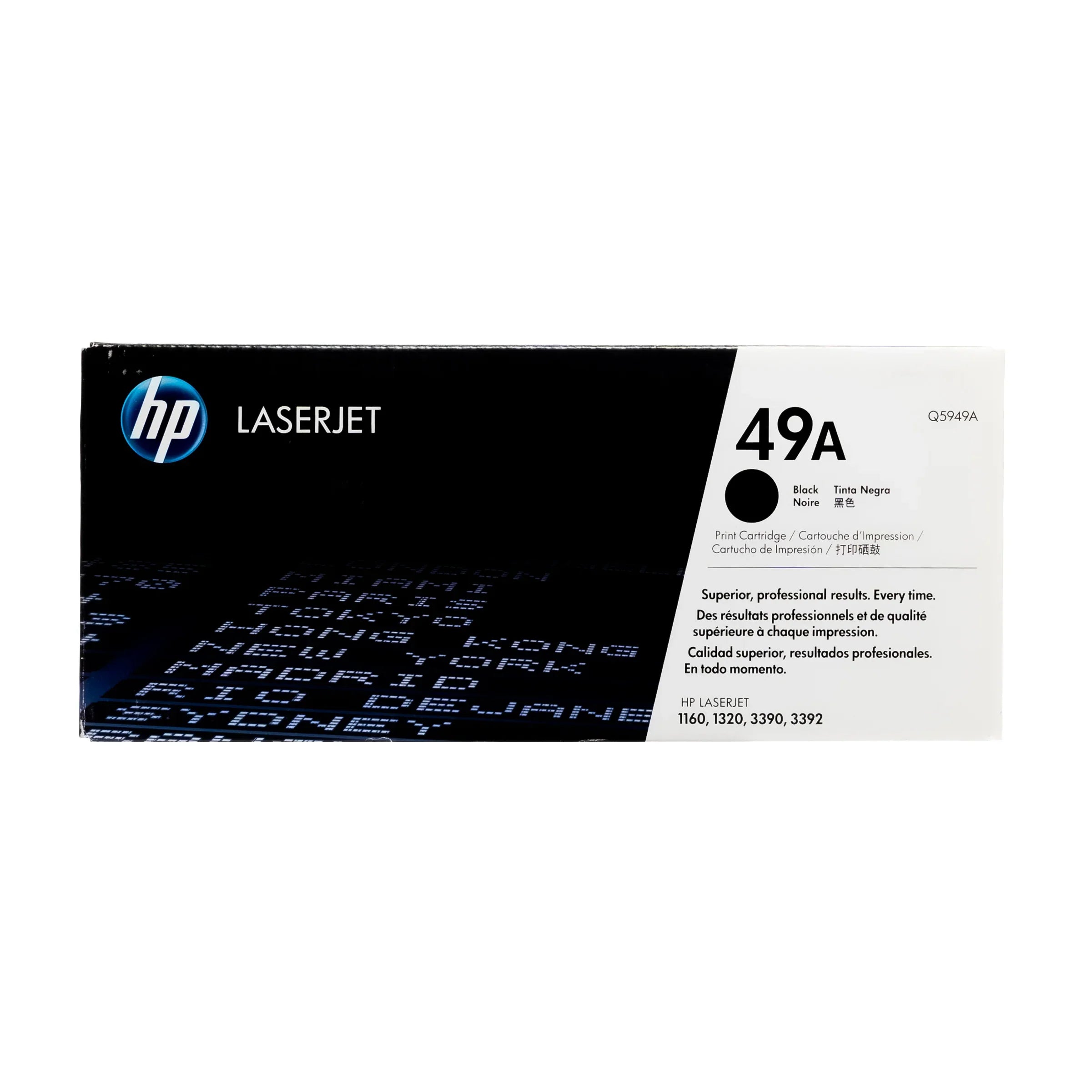 HP 49A Hewlett Packard Original LaserJet Colour Sphere Toner Cartridge, Black - Q5949A - eBuy UAE